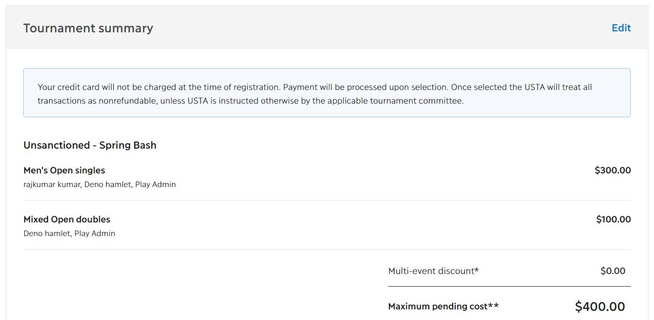 How To Register For Tournaments