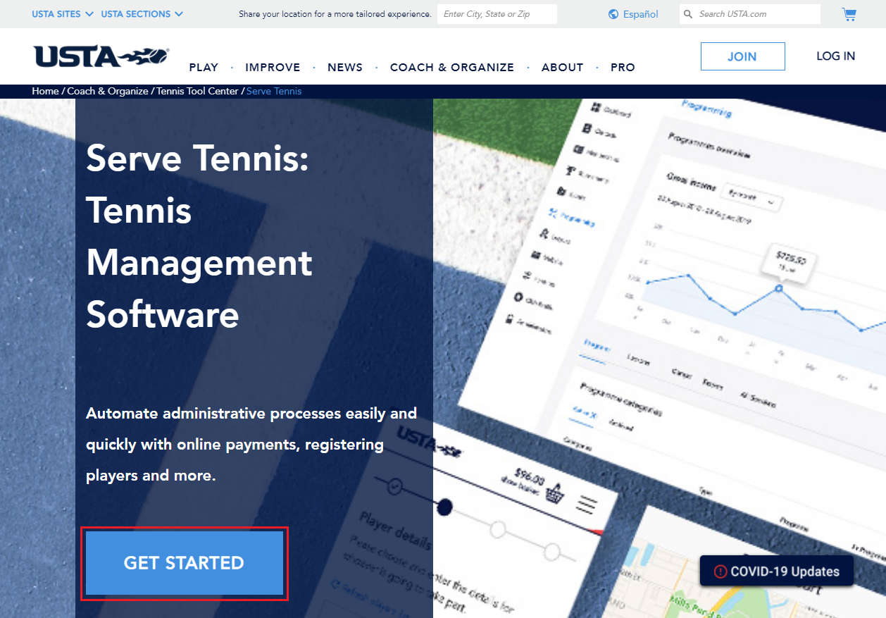 Overview of the Tournament Information Web Page Details – USTA Online Help  Center