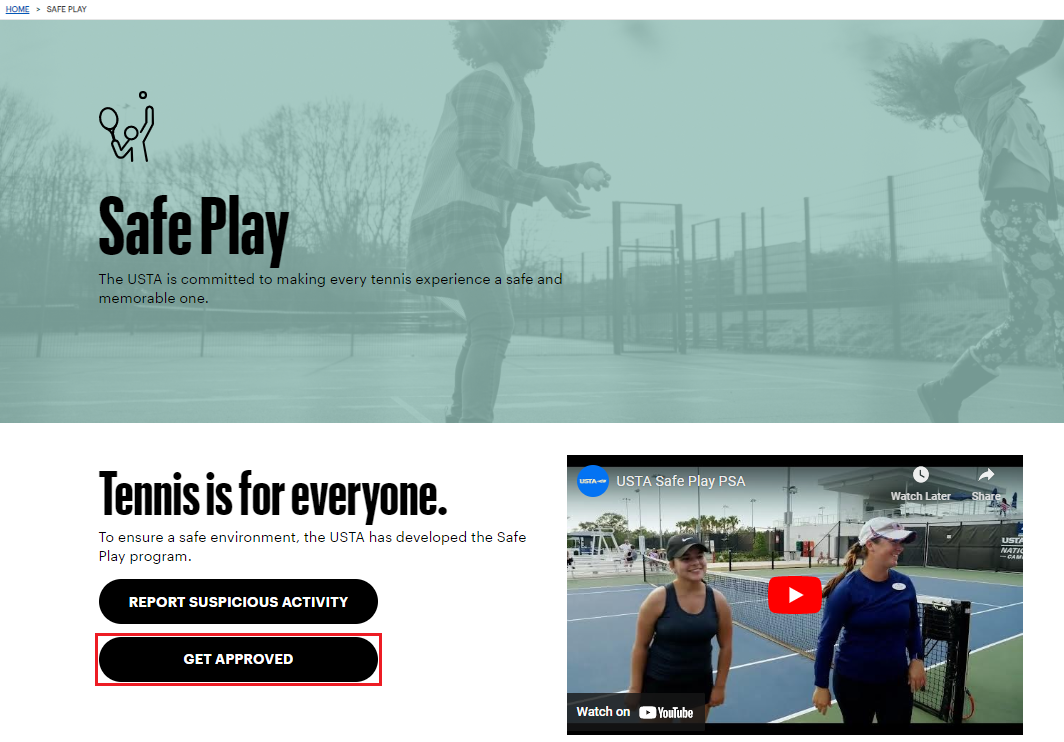 How to Access Your SafeSport Certificate USTA Online Help Center