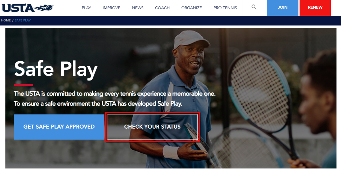 How to Access Your SafeSport Certificate USTA Online Help Center